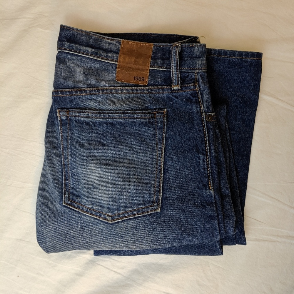 Gap 1969 Slim Blue Jeans 29 X 30